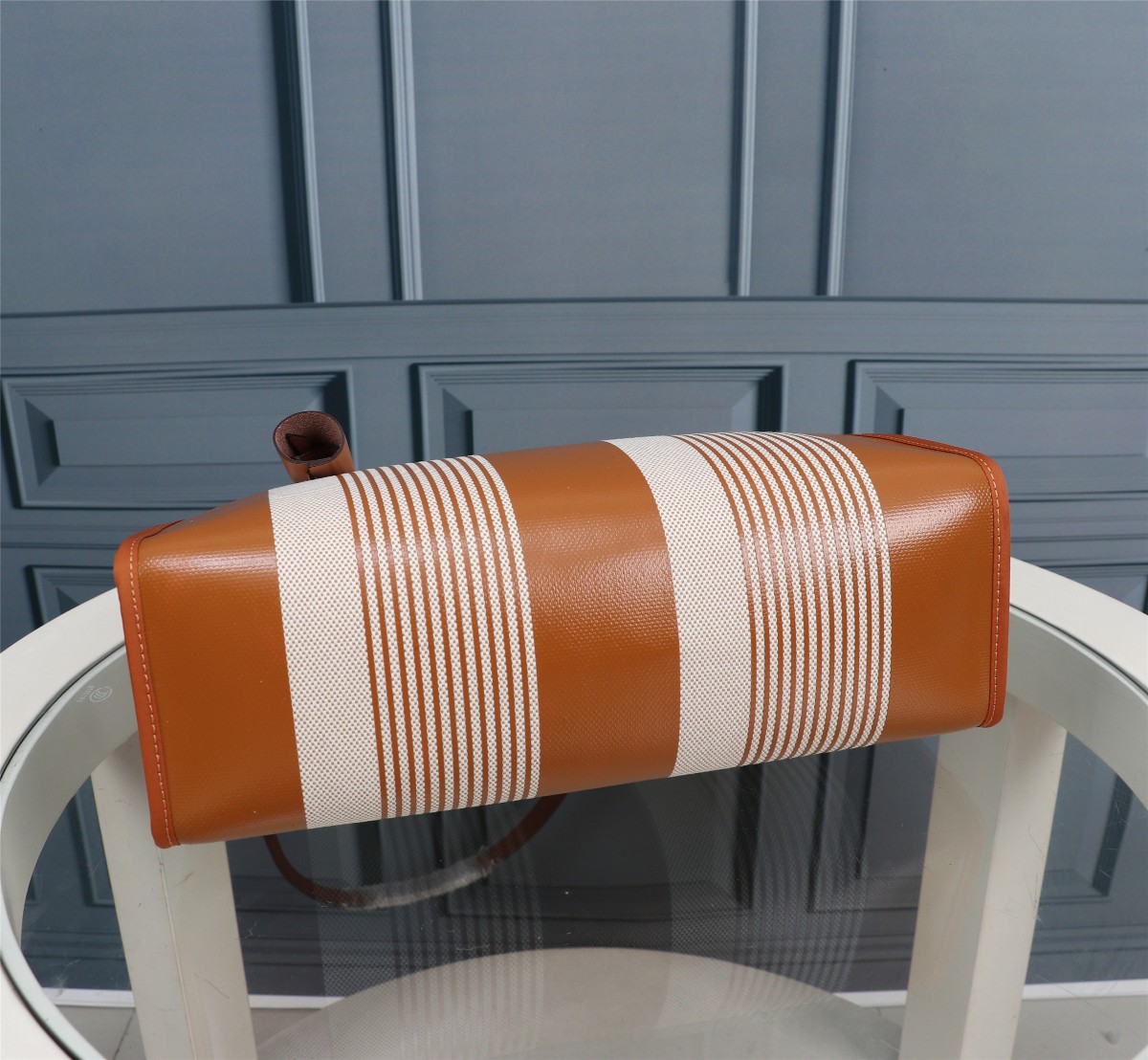 Hermes Herbag Cabag Waterproof Canvas Tote Bag, Brown, 31cm 4 a1661443064648 1645