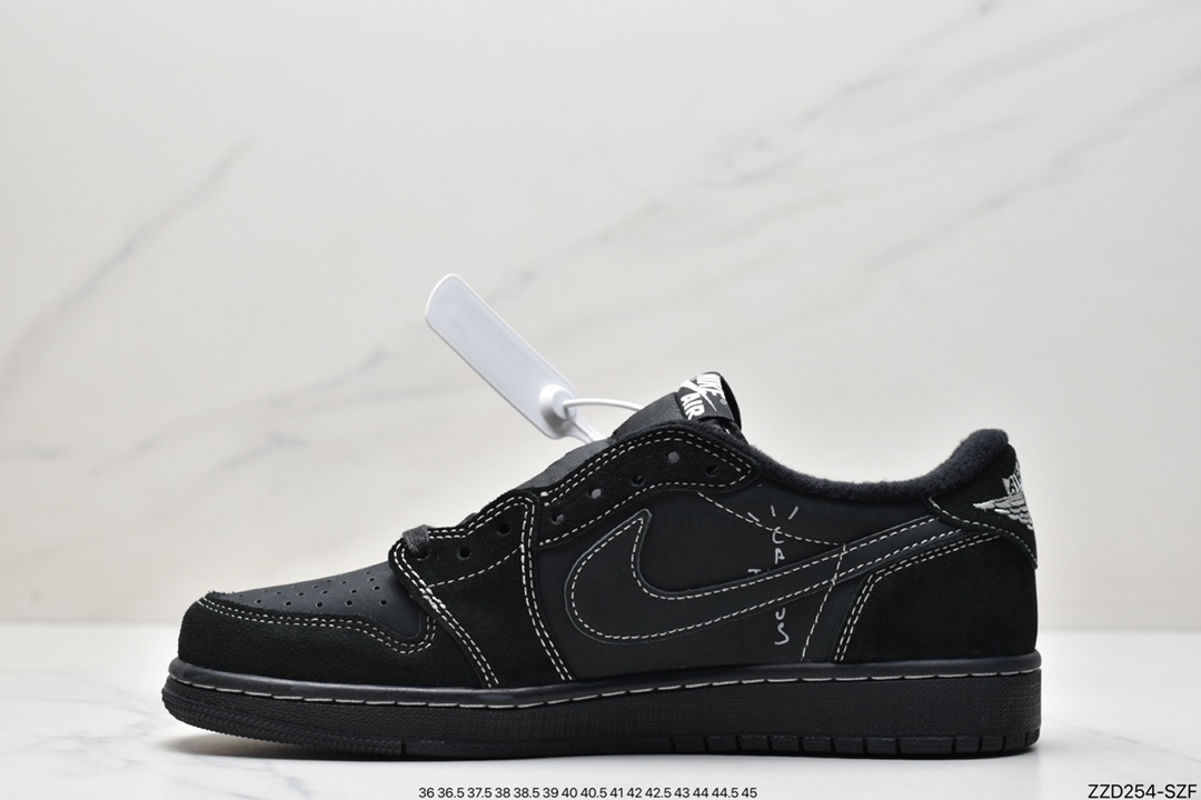 Air Jordan 1 Low OG 全黑倒勾 低帮 DM7866-001 Air Jordan 1 Low OG 全黑倒勾 低帮 DM7866-001