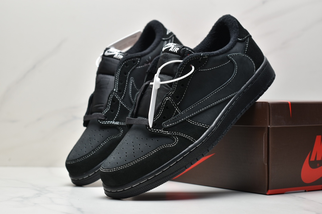 Air Jordan 1 Low OG 全黑倒勾 低帮 DM7866-001 Air Jordan 1 Low OG 全黑倒勾 低帮 DM7866-001