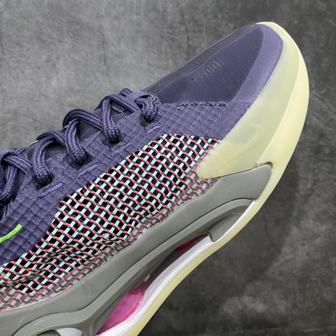 图片[6]-K版纯原 独家出货 Nike Air zoom G.T.Jump EP 实战篮球鞋 灰红 独家私模开发 定制梭织面料 十分透气 真纤维气垫加持 脚感无敌 百分之百还原原版味道 货号：DC9039-500 尺码：39-46-选品中心