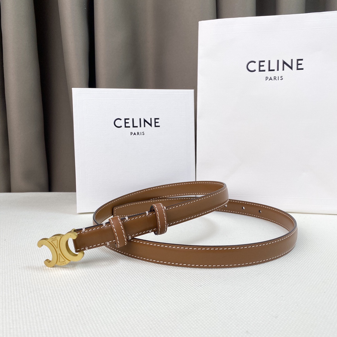 -Celine新品立体浮标针扣女士腰