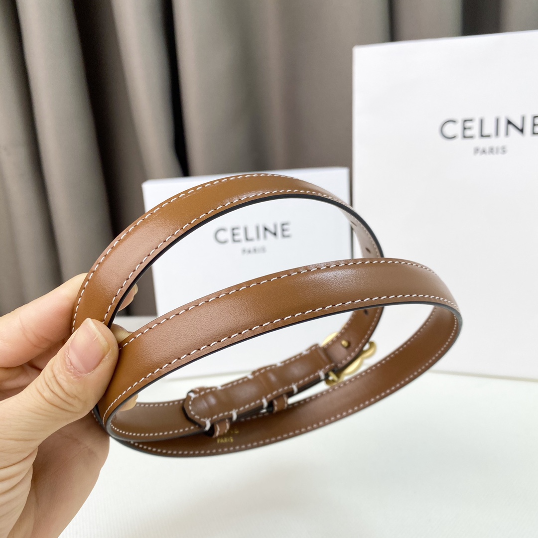-Celine新品立体浮标针扣女士腰
