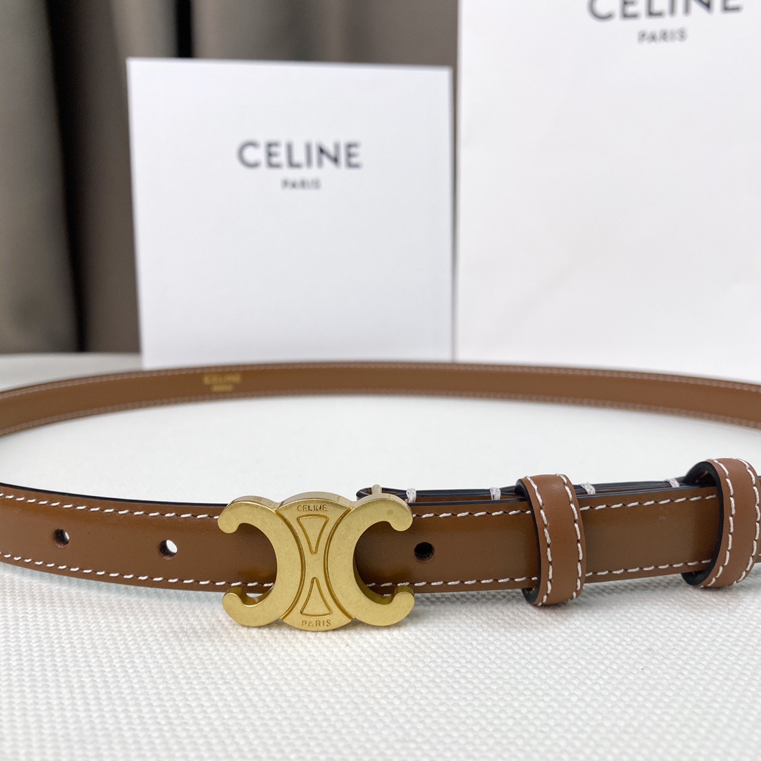 -Celine新品立体浮标针扣女士腰