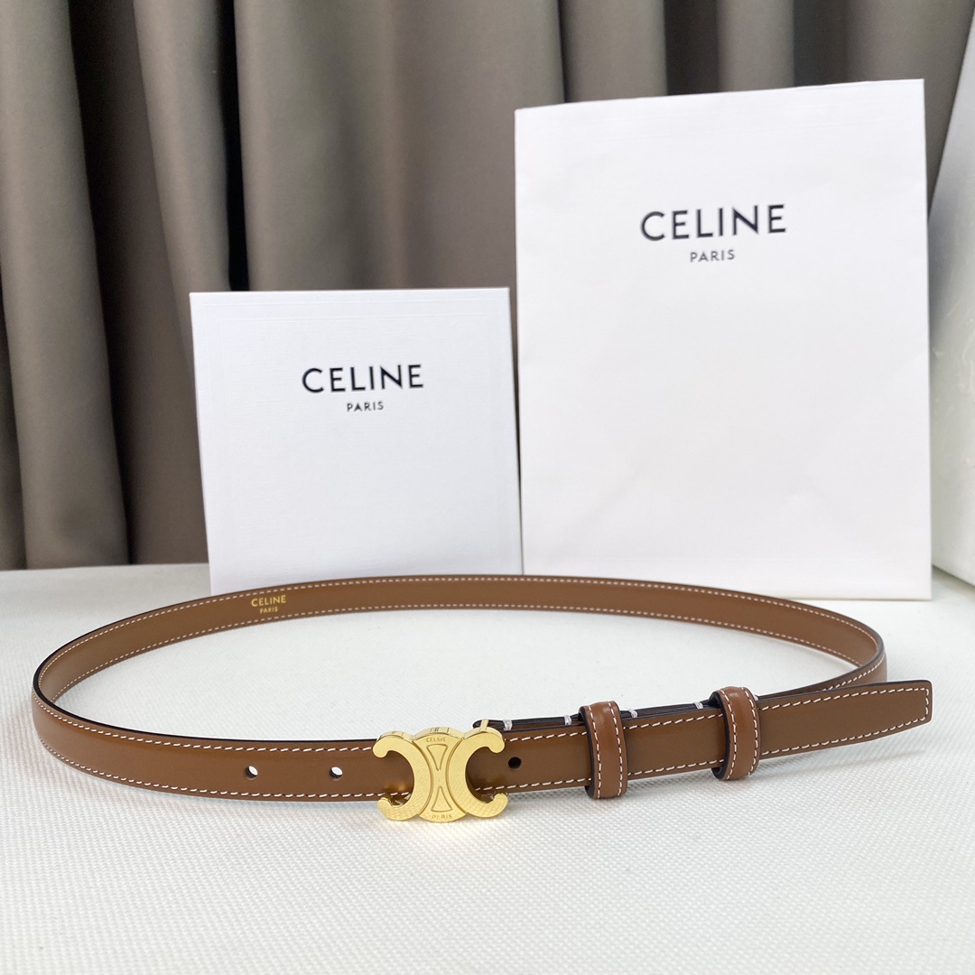 -Celine新品立体浮标针扣女士腰