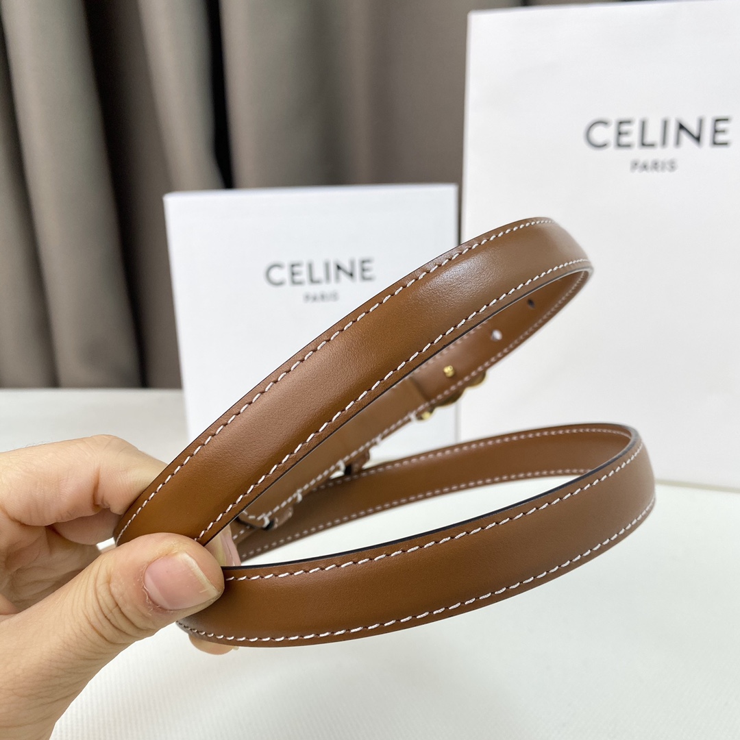 -Celine新品立体浮标针扣女士腰