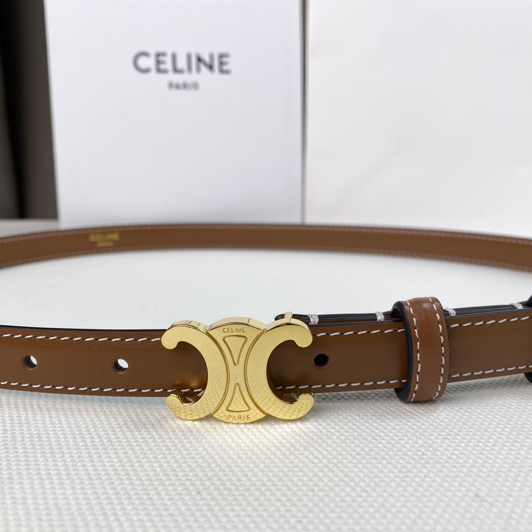 -Celine新品立体浮标针扣女士腰