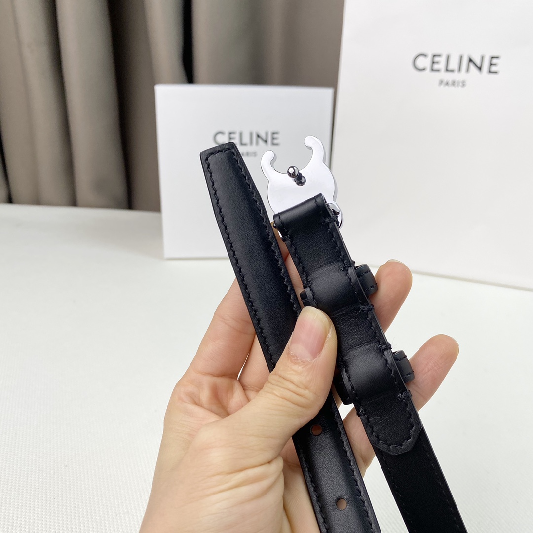 -Celine新品立体浮标针扣女士腰