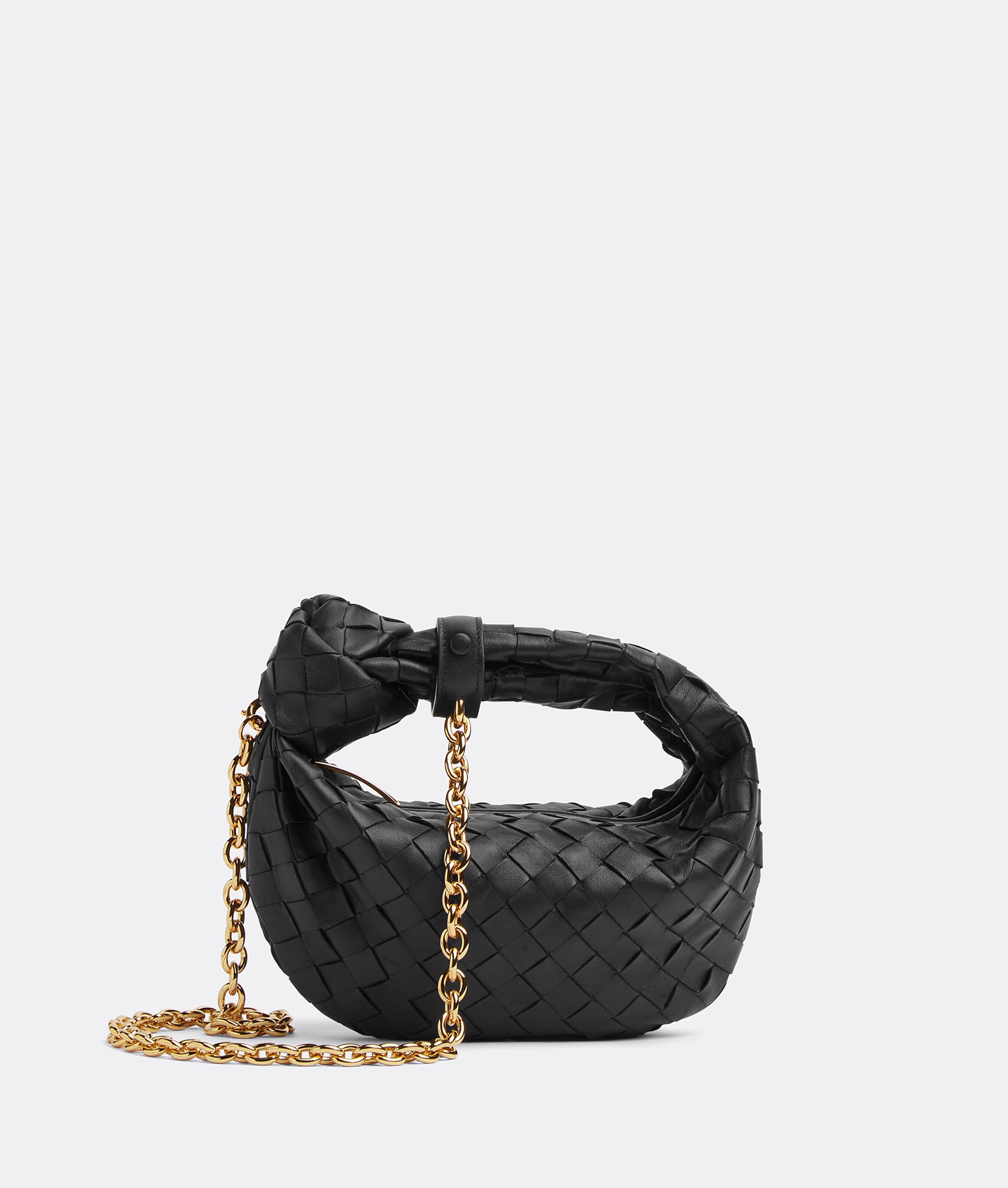 Bottega Veneta MINI CHAIN JODIE 28CM BAG 709562黑色