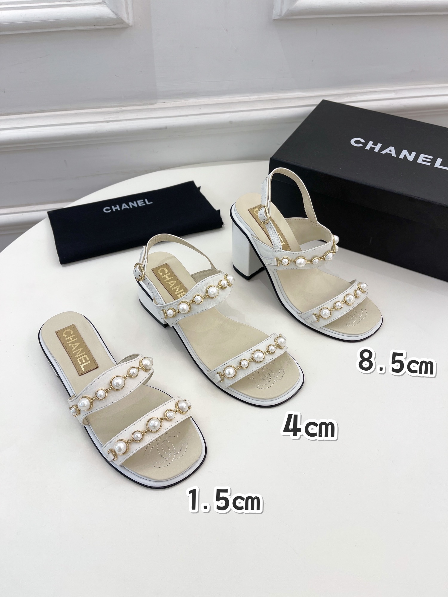 Chanel Shoes Slippers Calfskin Cowhide Genuine Leather Sheepskin Spring/Summer Collection Fashion