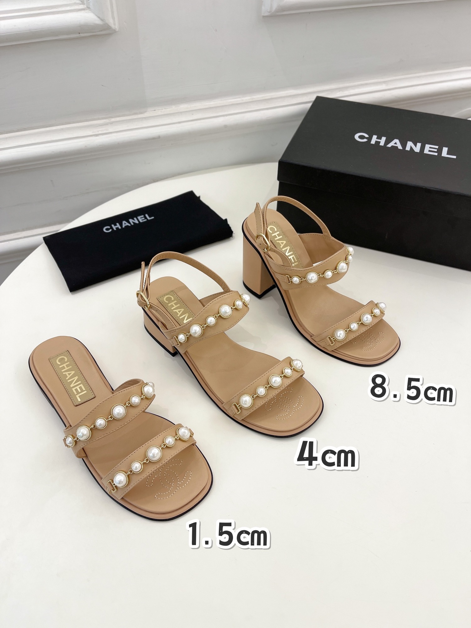 Chanel Shoes Slippers for sale online
 Calfskin Cowhide Genuine Leather Sheepskin Spring/Summer Collection Fashion