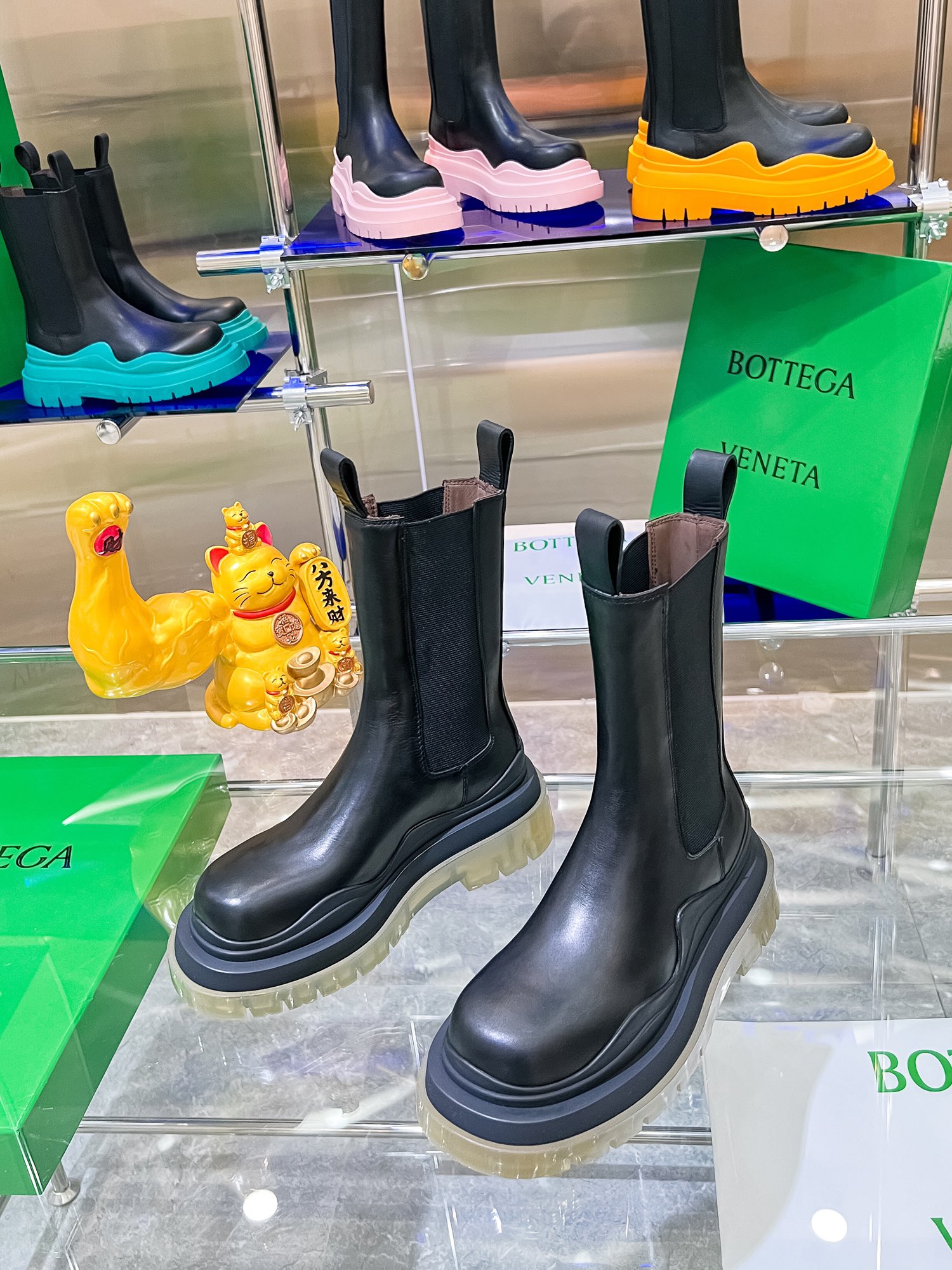 New Bottega V Coloured Bottom-Heavy Boots Series for P-Bot 900: Waterproof, Stylish, Durable - 图片 2