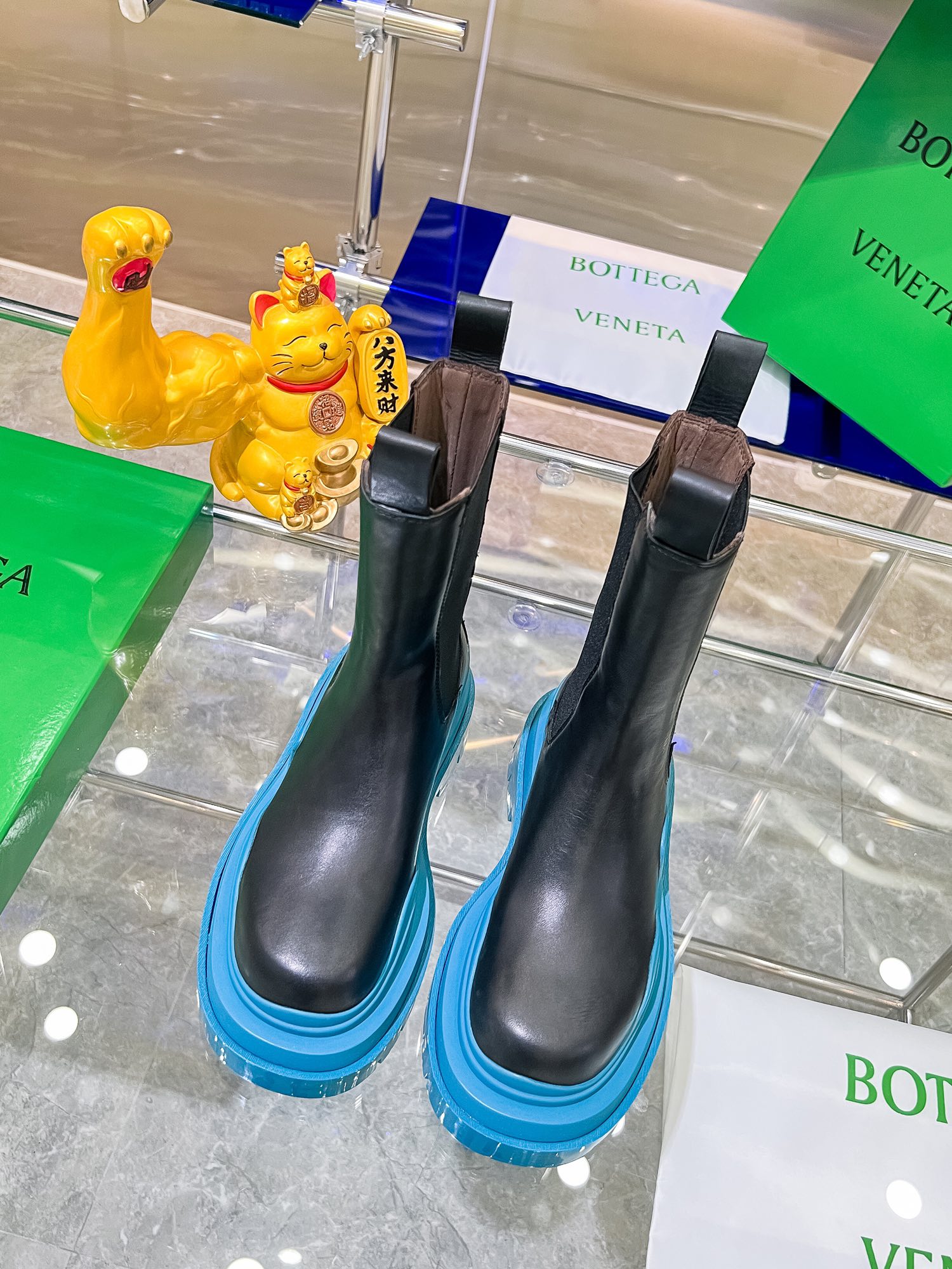 Bottega V Launches New Series of Bottom-Heavy Coloured Boots