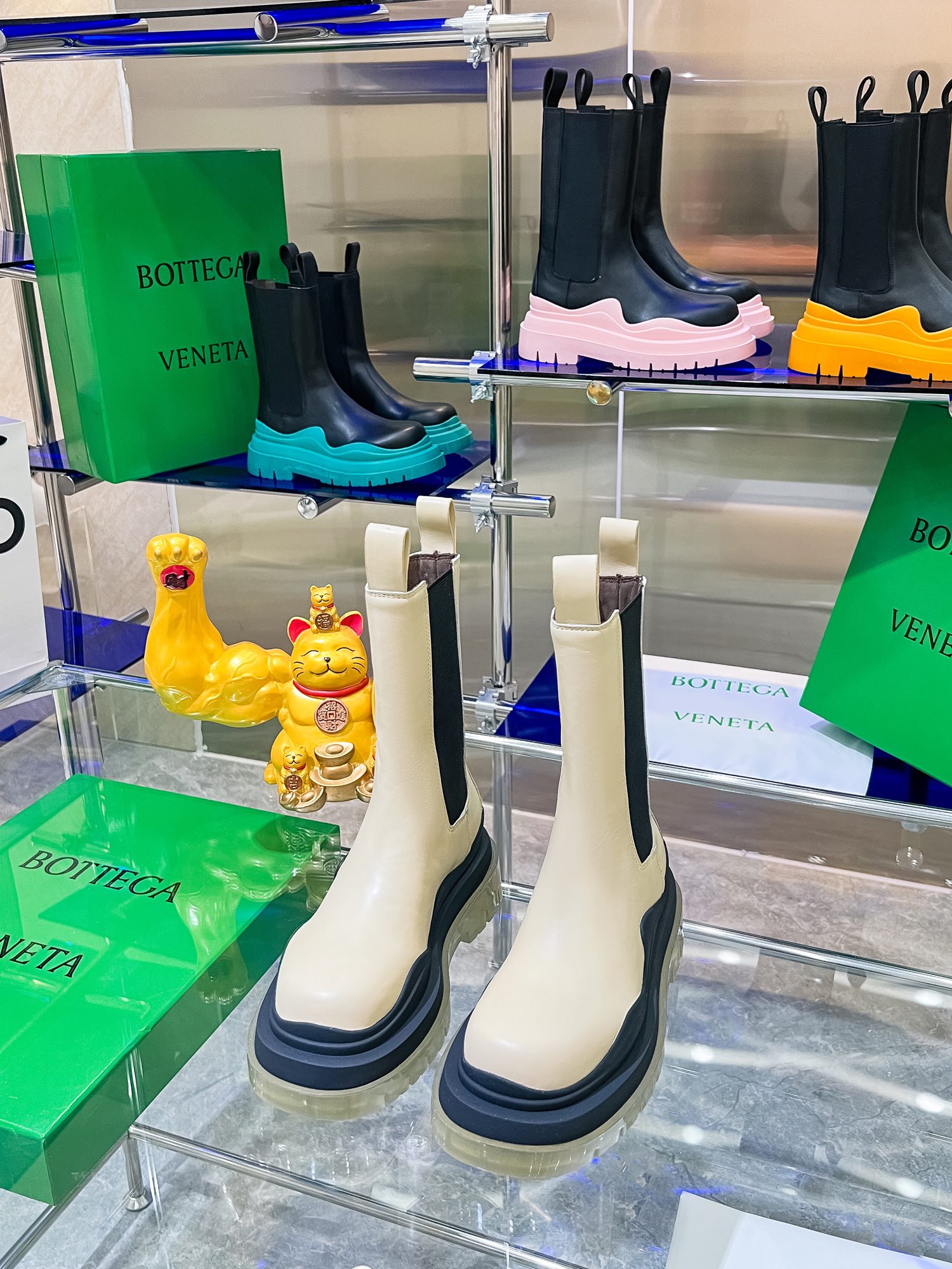 Bottega V’s New Bottom-Heavy Boots Collection: P-bot 900 Series