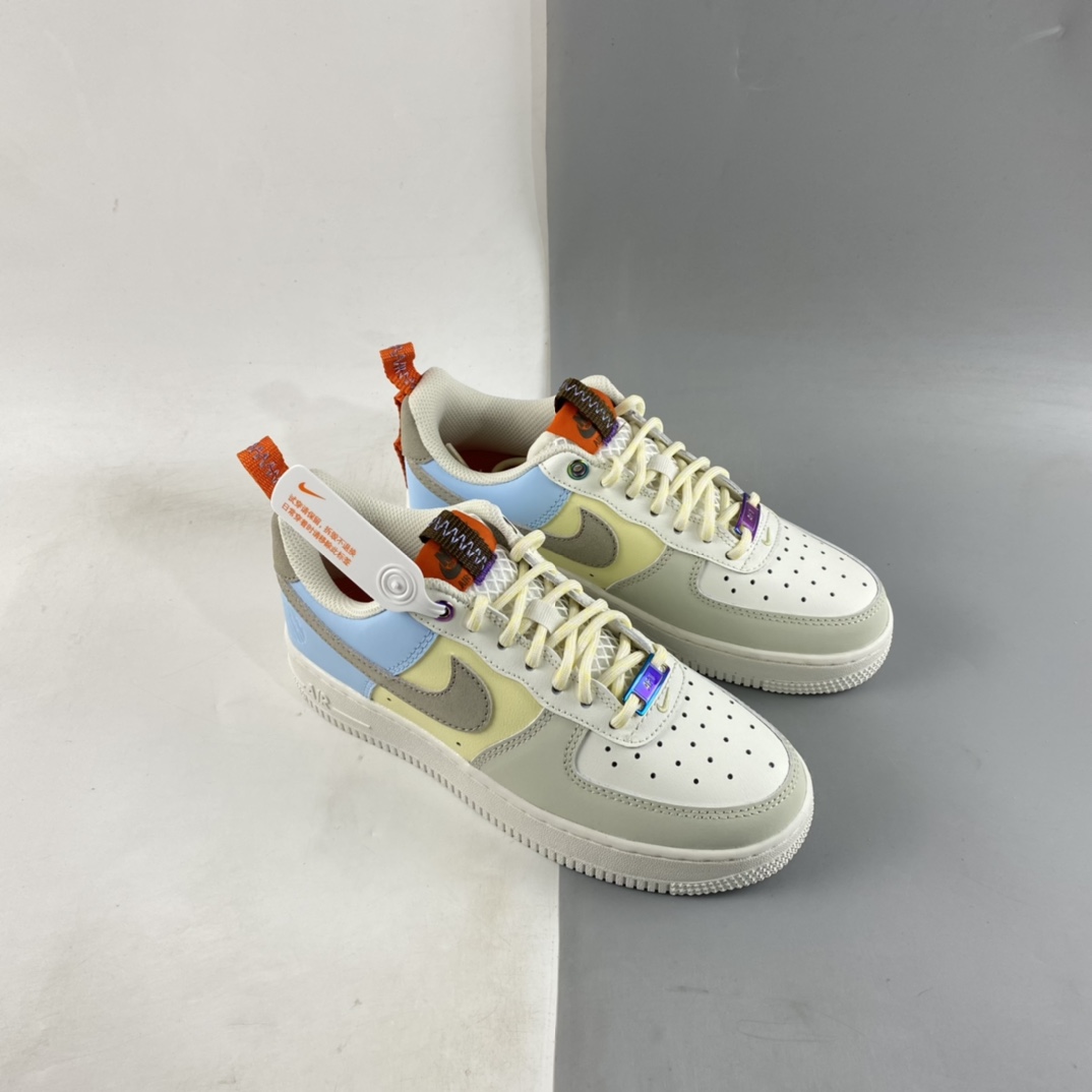 P220 Nike Air Force 1'07 Low 夏日风 空军一号低帮休闲板鞋 DX6042-111