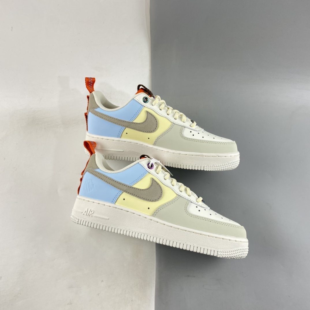 P220 Nike Air Force 1'07 Low 夏日风 空军一号低帮休闲板鞋 DX6042-111