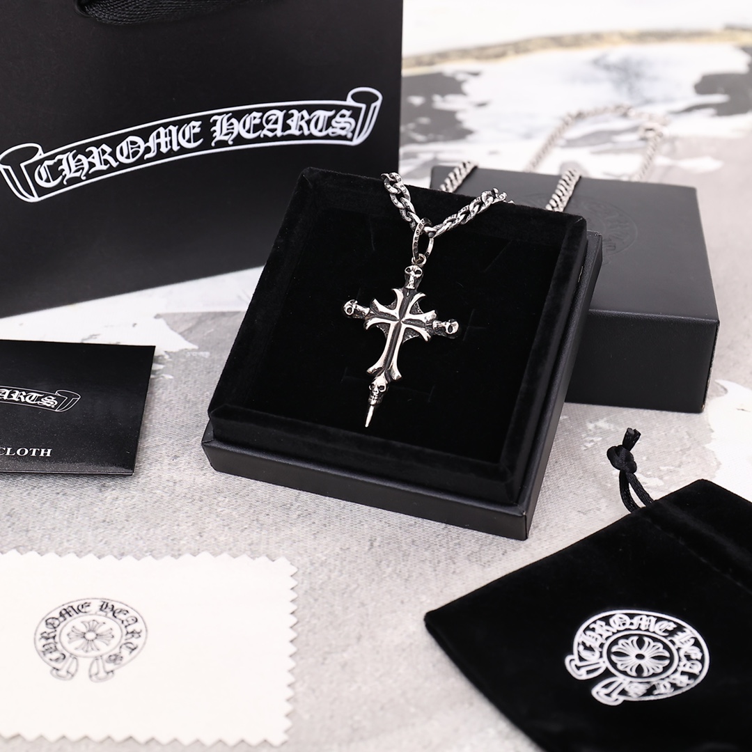 Outlet 1:1 Replica
 Chrome Hearts AAAAA+
 Jewelry Necklaces & Pendants