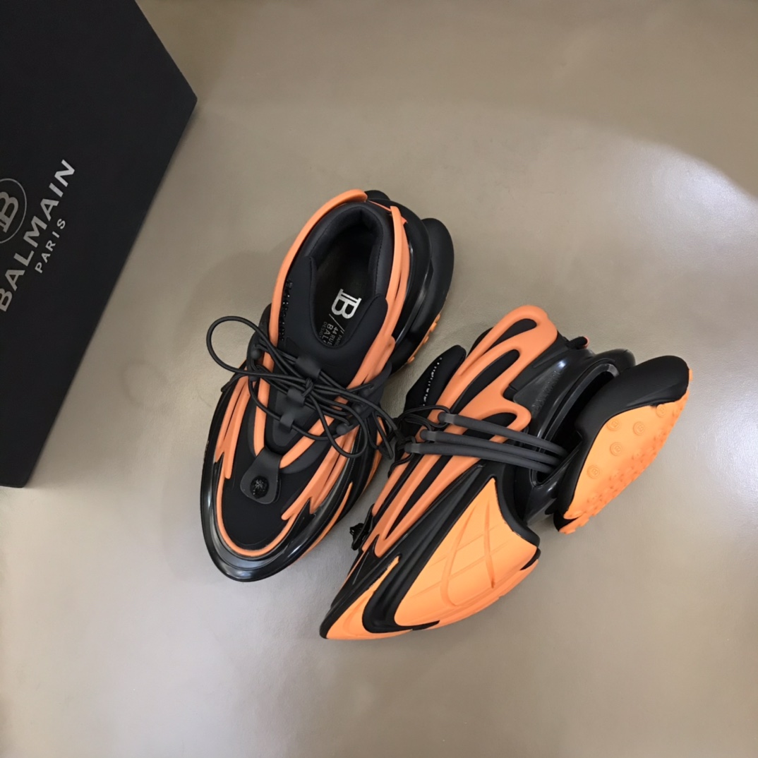 BALMAIN BALMAIN 2025 Disruptive New Works Super cool couple space shoes The sha