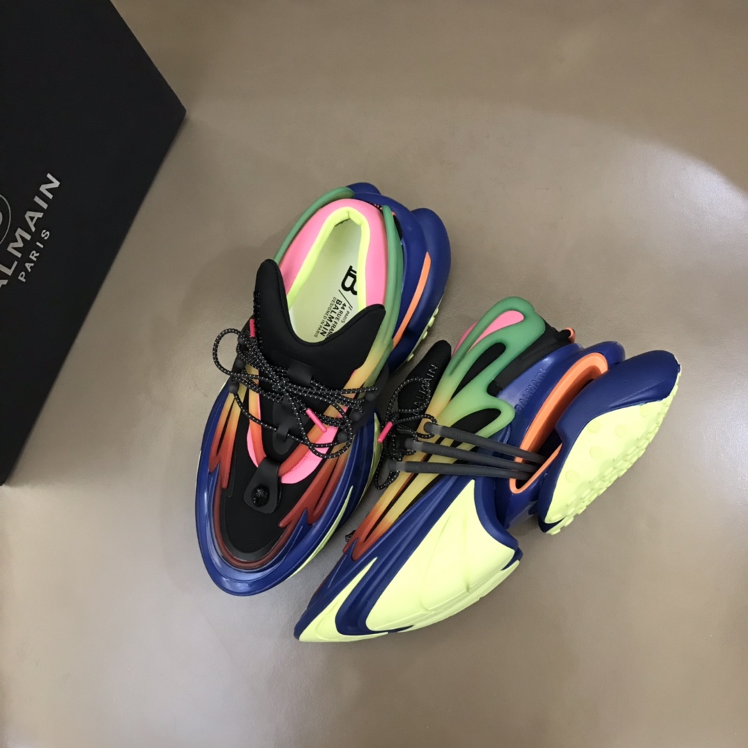 BALMAIN BALMAIN 2025 Disruptive New Works Super cool couple space shoes The sha
