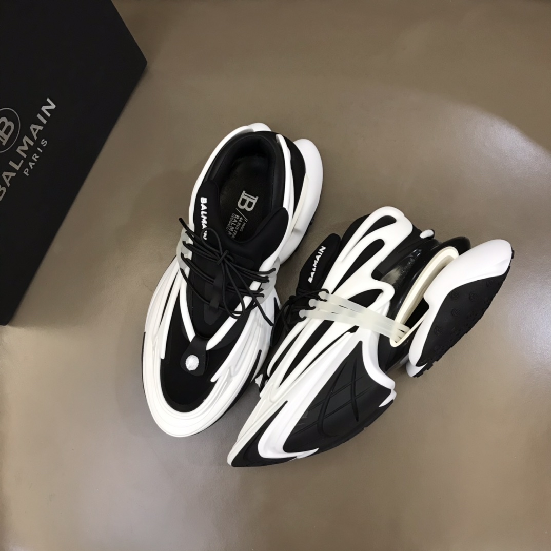 BALMAIN BALMAIN 2025 Disruptive New Works Super cool couple space shoes The sha