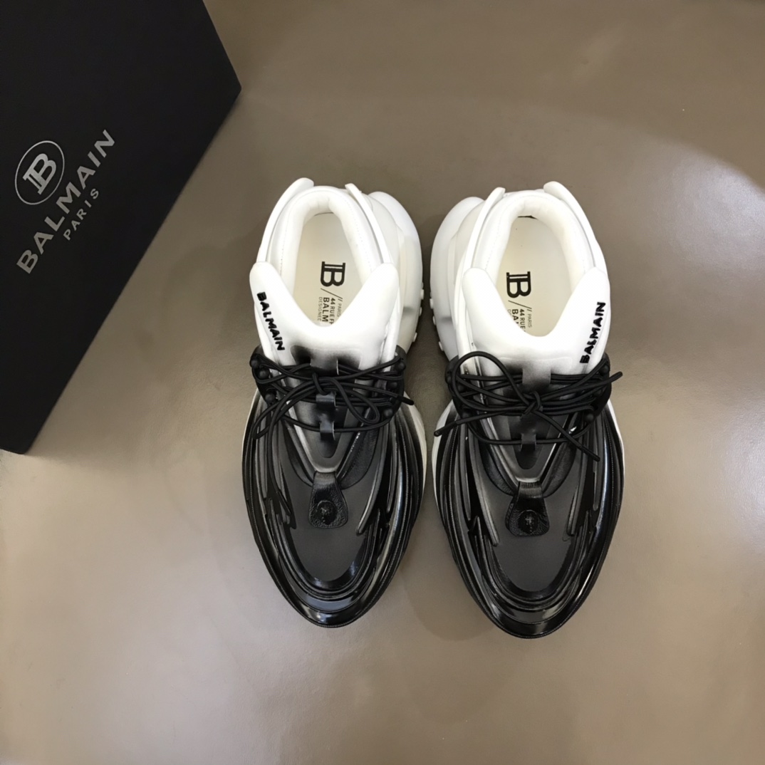El nuevo trabajo subversivo de BALMAIN 2022, zapatos espaciales súper geniales para parejas, la forma es tan …