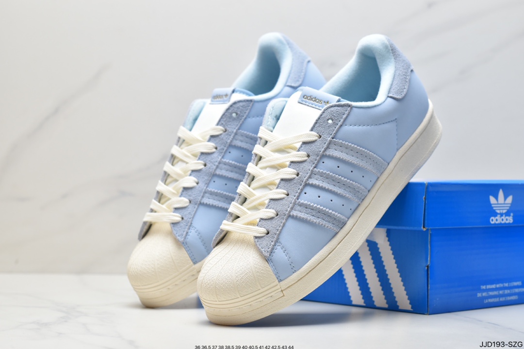 Superstar 50th anniversary adidas clover Originals Superstar shell head classic all-match casual sports shoes