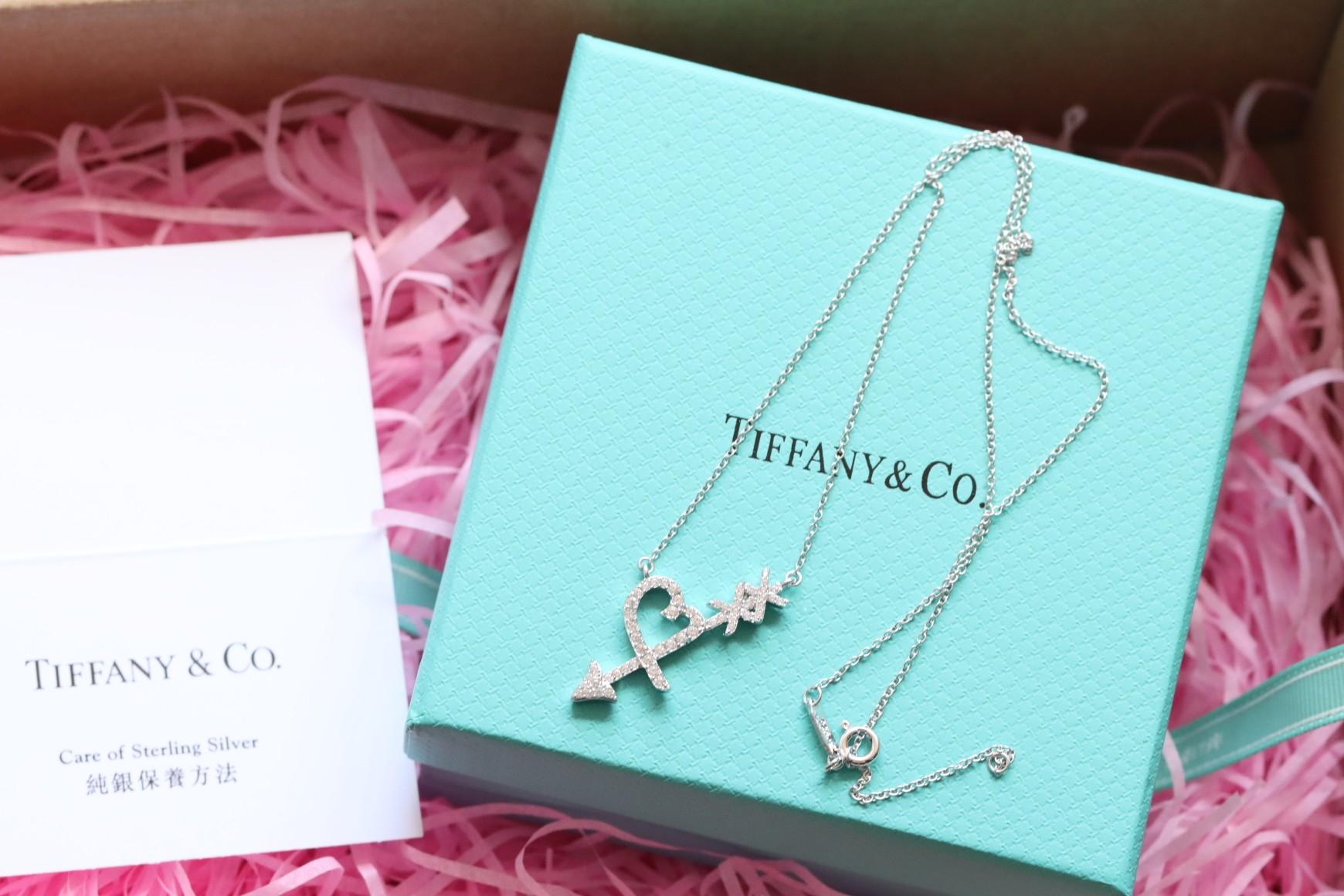 Tiffany & Co. Tiffany& Co Graffiti系列 箭项头链