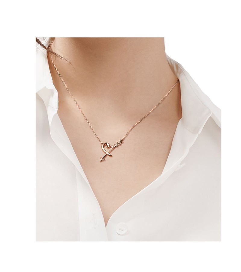 Tiffany & Co. Tiffany& Co Graffiti系列 箭项头链