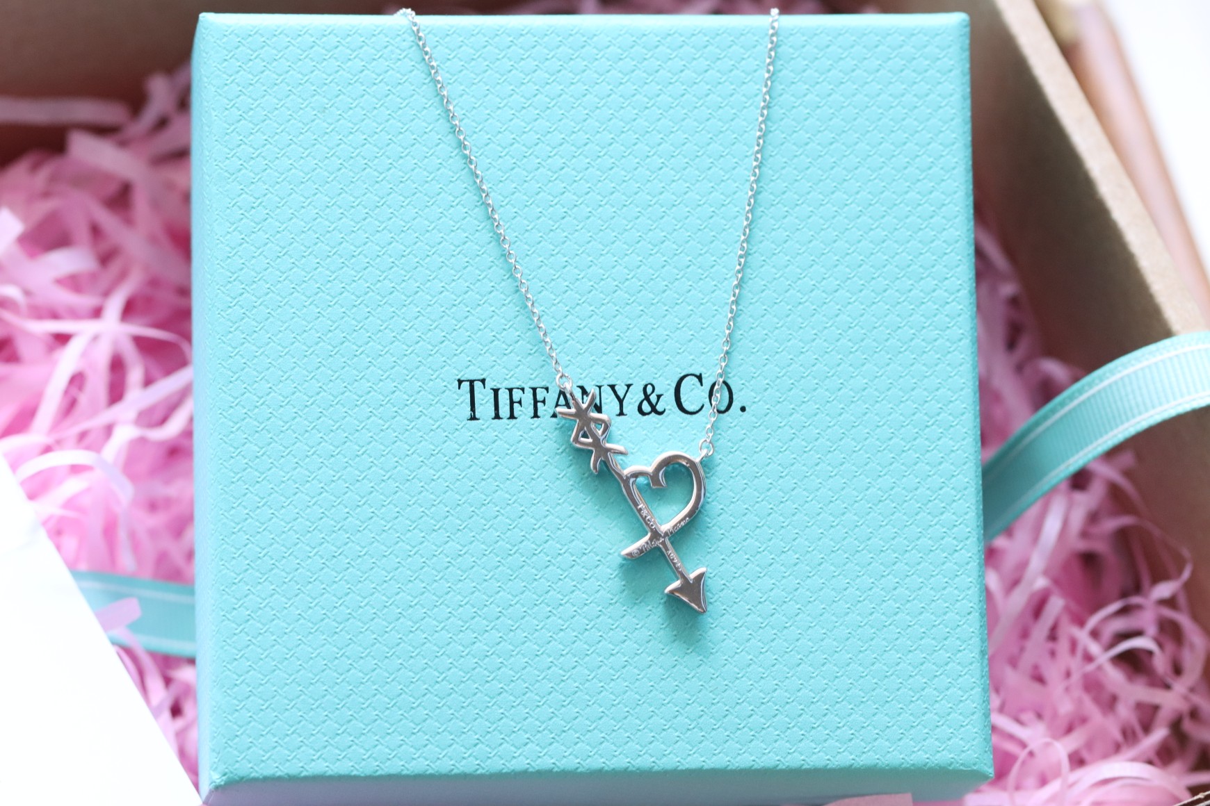 Tiffany & Co. Tiffany& Co Graffiti系列 箭项头链