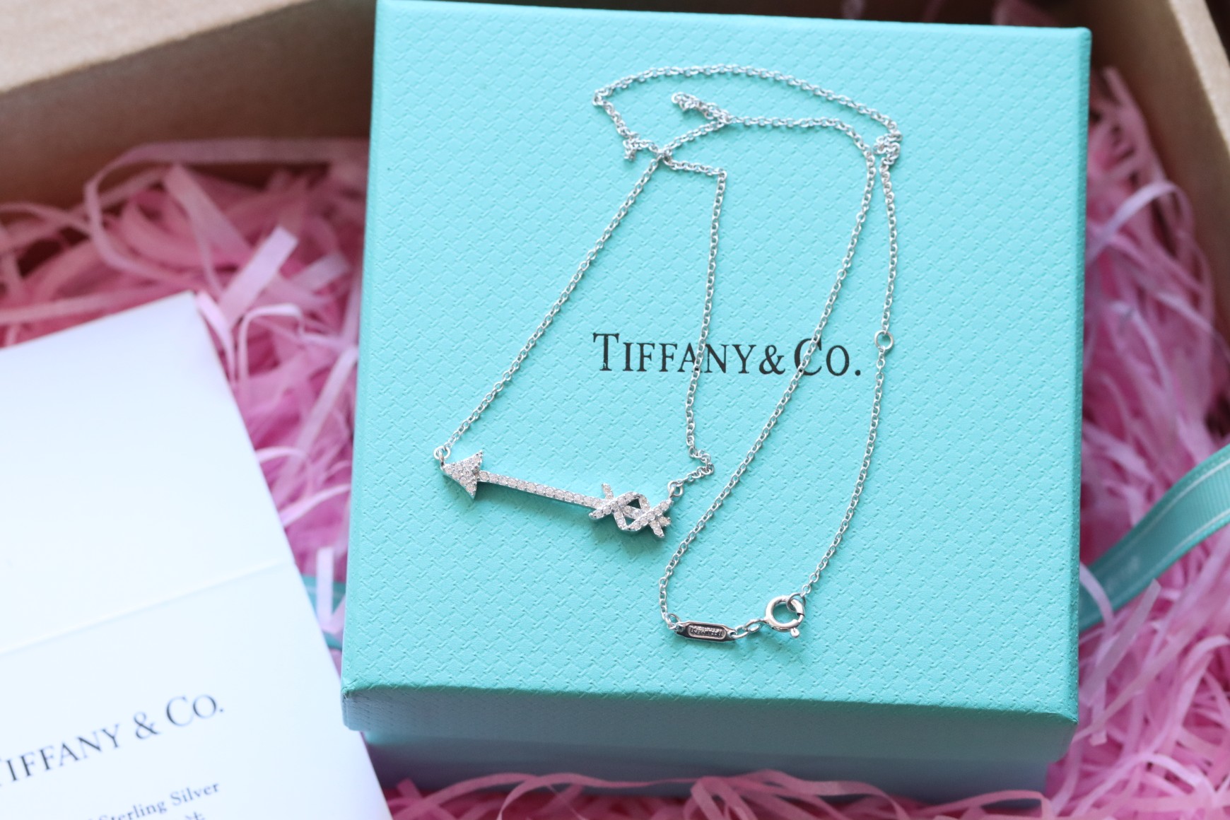 Tiffany & Co. Tiffany& Co Graffiti系列 箭项头链