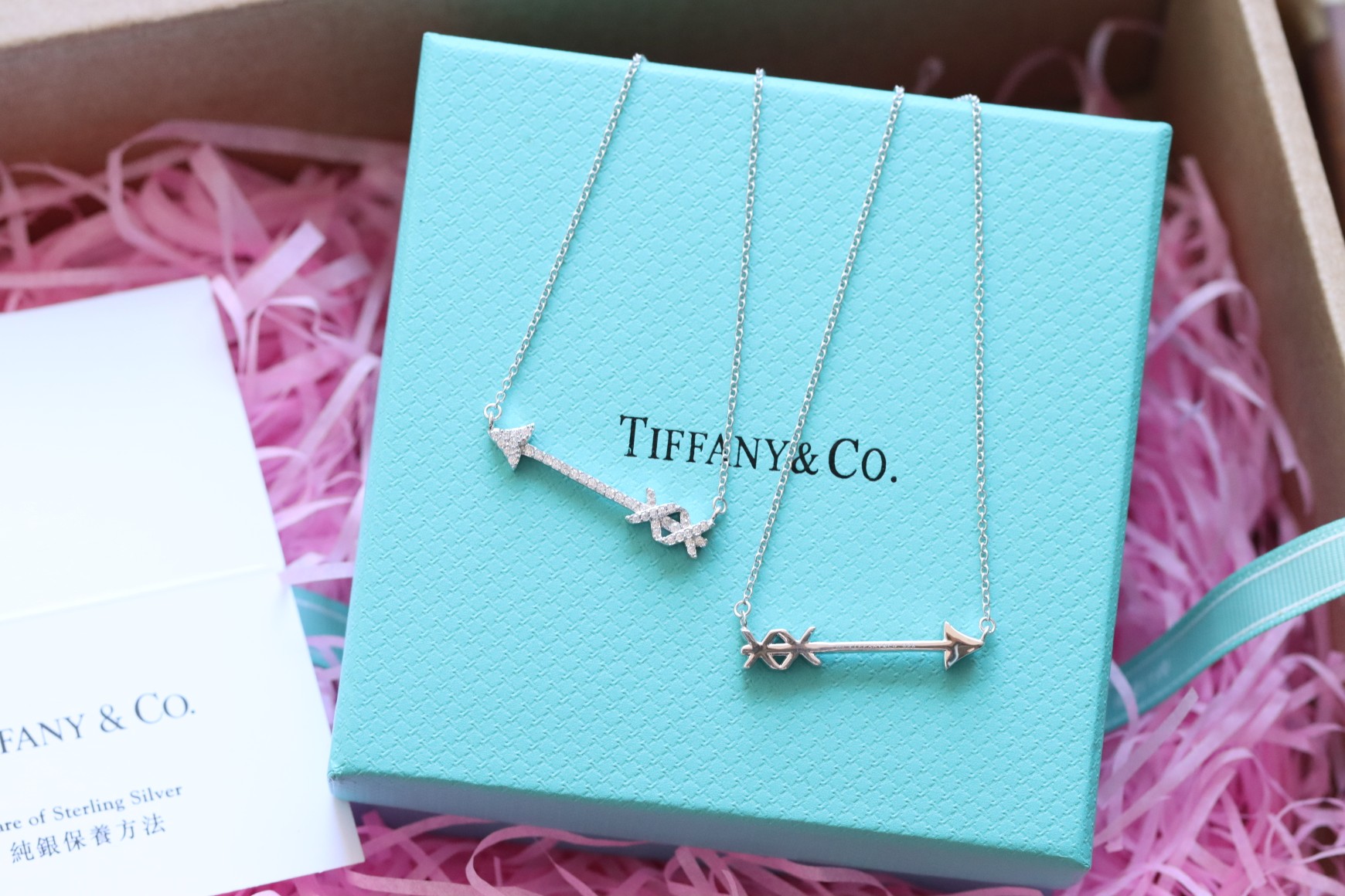 Tiffany & Co. Tiffany& Co Graffiti系列 箭项头链