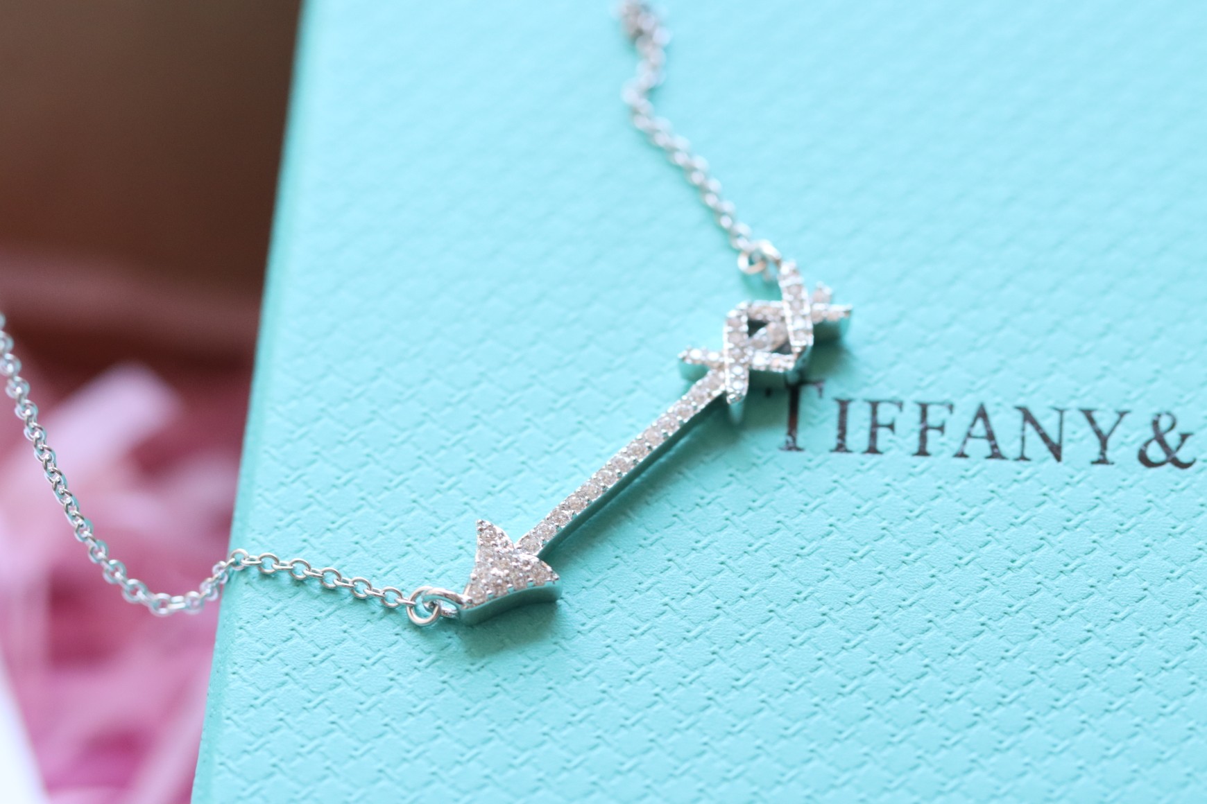 Tiffany & Co. Tiffany& Co Graffiti系列 箭项头链