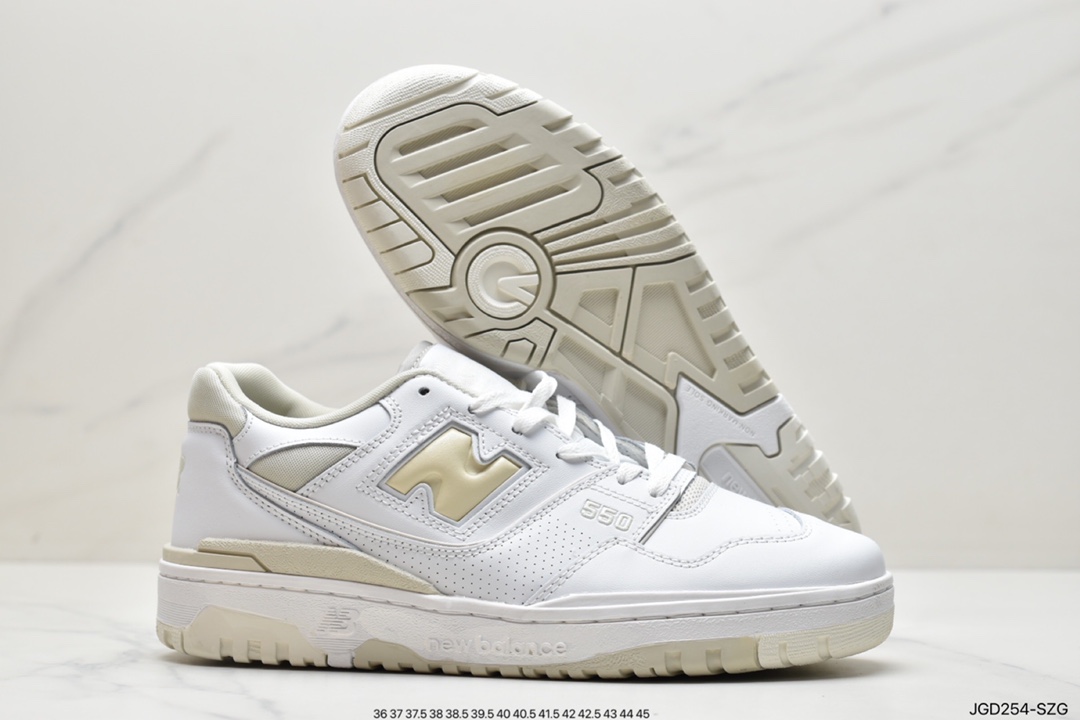 180 New Balance BB550系列经典复古低帮休闲运动篮球板鞋BB550WTG