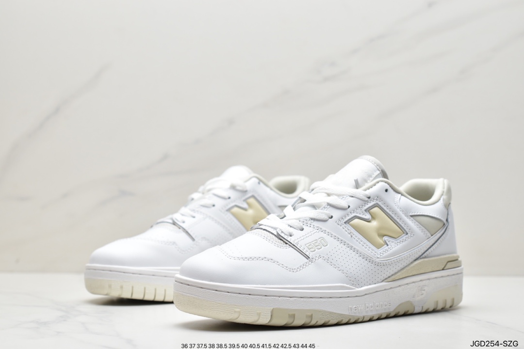 180 New Balance BB550系列经典复古低帮休闲运动篮球板鞋BB550WTG