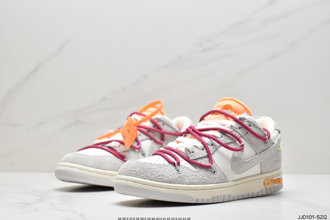 Designer independent brand Off-White x Nike SB Dunk Low 