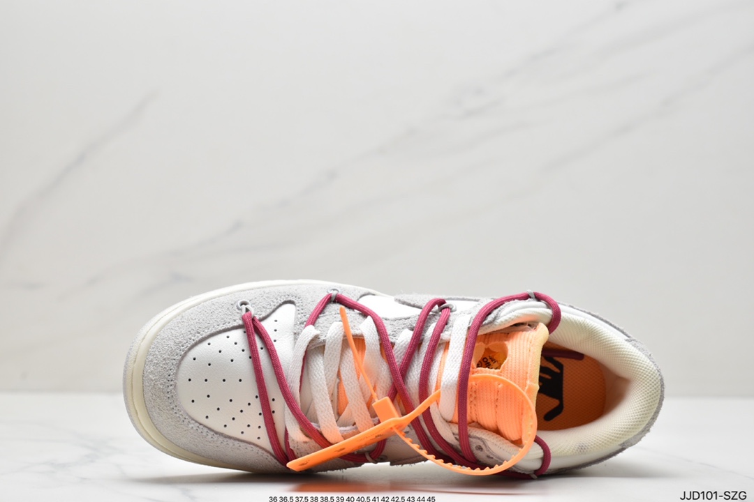 Designer independent brand Off-White x Nike SB Dunk Low 