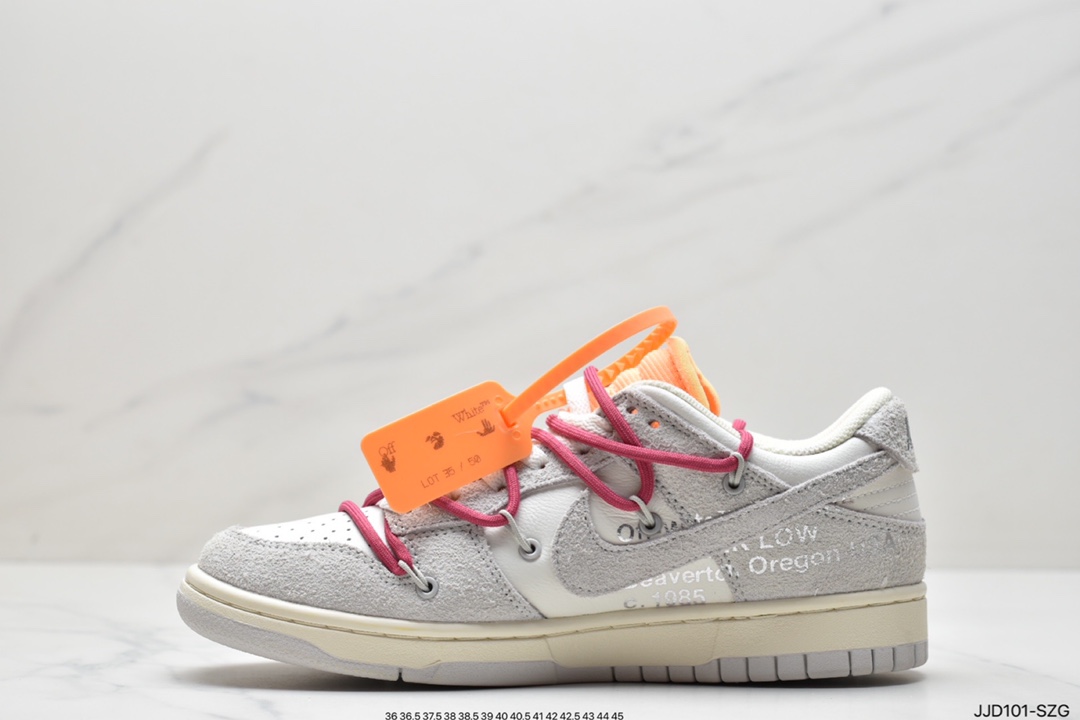 Designer independent brand Off-White x Nike SB Dunk Low ”The 15/50 dunk series low-top classic all-match casual sports shoes DJ0950