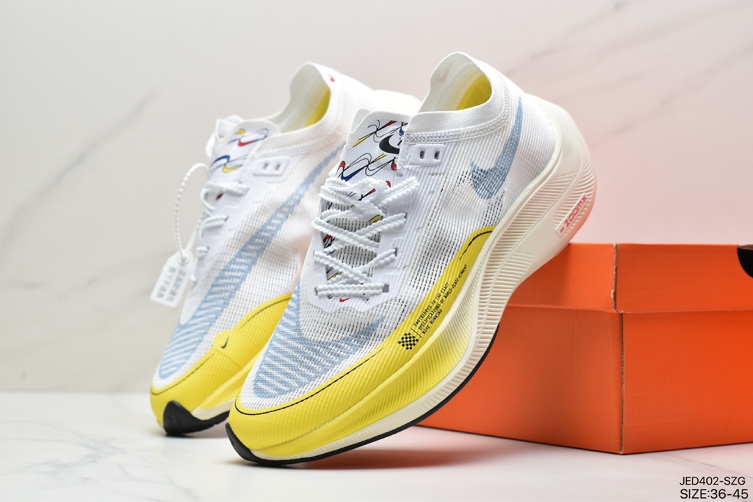 NK ZoomX Vaporfly NEXT% 2”Teal Blue”破2系列马拉松泡棉超轻缓震运动慢跑鞋CU4123-300 NK ZoomX Vaporfly NEXT% 2”Teal Blue”破2系列马拉松泡棉超轻缓震运动慢跑鞋CU4123-300
