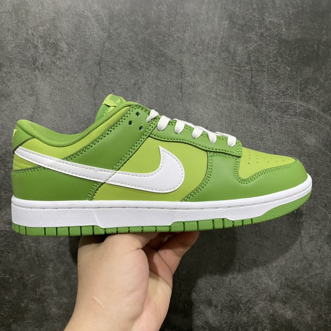 L版纯原 NK SB Dunk Low 科米蛙 白绿 DJ6188-300 原厂航空铝磨具打磨大底 鞋头坡度极致还原 原盒原配 顶级工艺 原厂冲刀 超高清洁度 全鞋零毛边皮料切割 全套原楦原模倾力打造完美版型 采用原厂百宏鞋带以及原厂百宏织唛舌标 尺码:40-46-选品中心