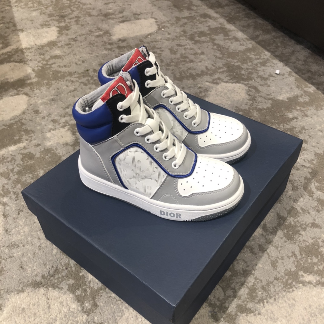 Dior Shoes Sneakers Kids Canvas Rubber Fall/Winter Collection Sweatpants
