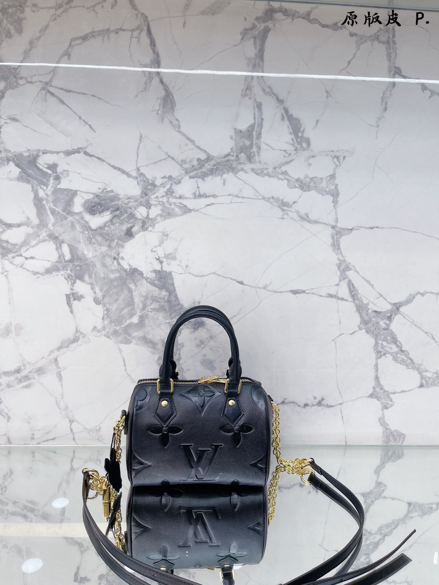 K0 原版皮  Louis Vuitton 路易威登 LV  Denim S枕头包 20cm