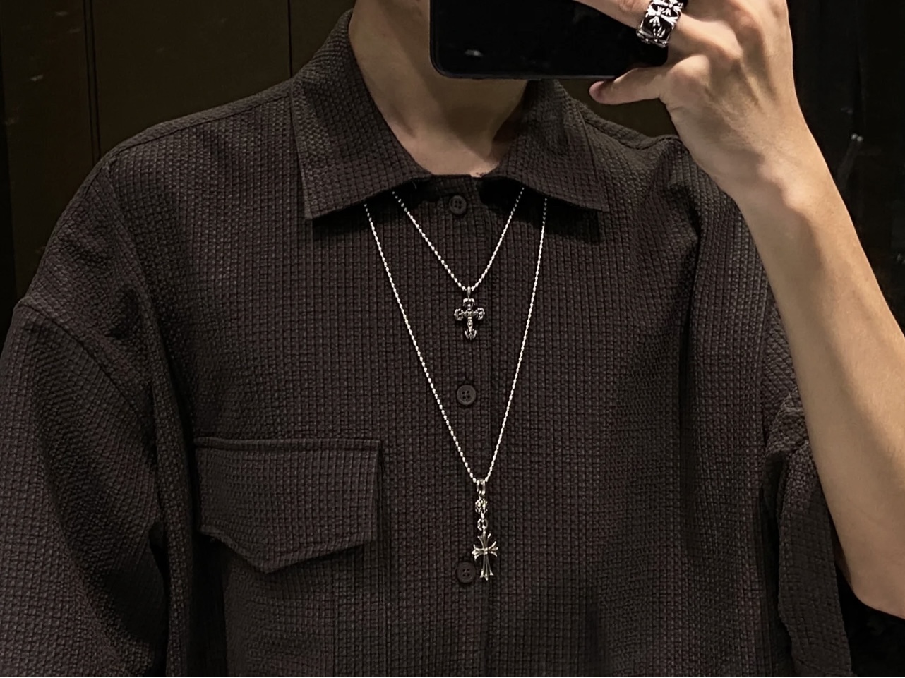 Chrome Hearts 克罗心 十字架项链