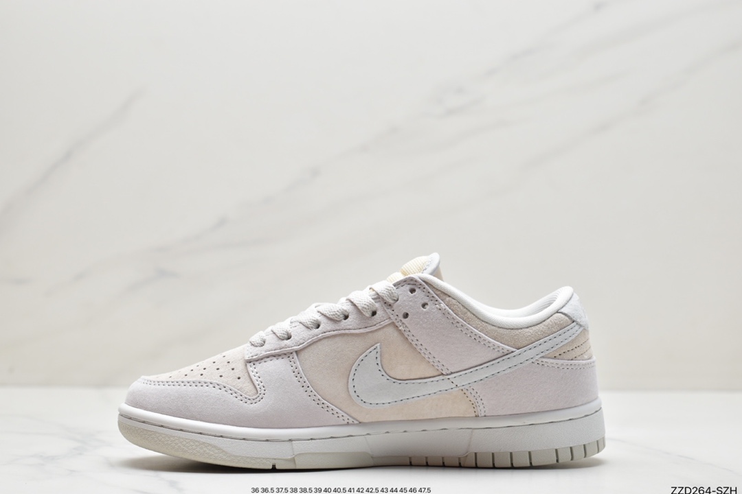 250 耐克NK Dunk Low Rerto PRM "Vast Grey" 奶灰配色 DD8338-001