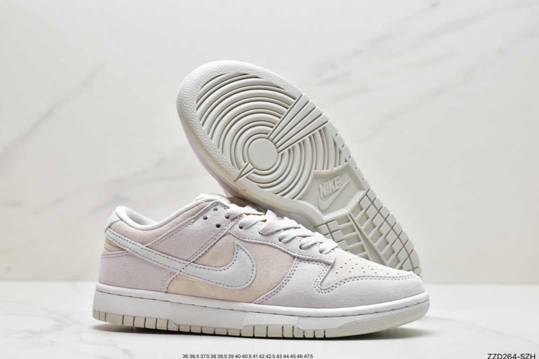 250 耐克NK Dunk Low Rerto PRM "Vast Grey" 奶灰配色 DD8338-001