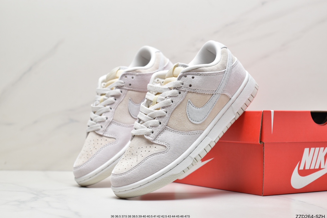 250 耐克NK Dunk Low Rerto PRM "Vast Grey" 奶灰配色 DD8338-001