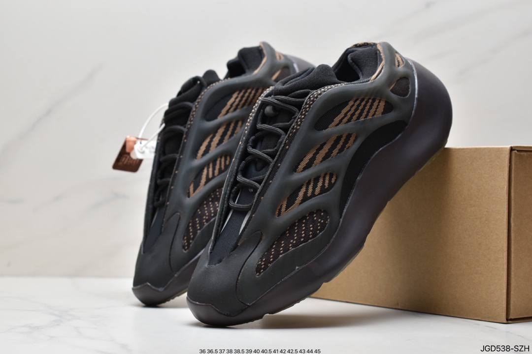 Adidas Yeezy 700V3 Grandpa Coconut Vamp Shaped Retro Daddy Shoes GY4109