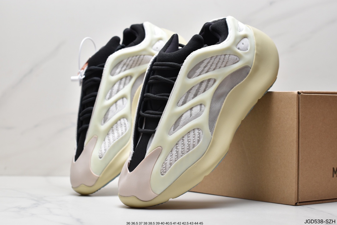 Adidas Yeezy 700V3 Grandpa Coconut Vamp Shaped Retro Daddy Shoes GY4109