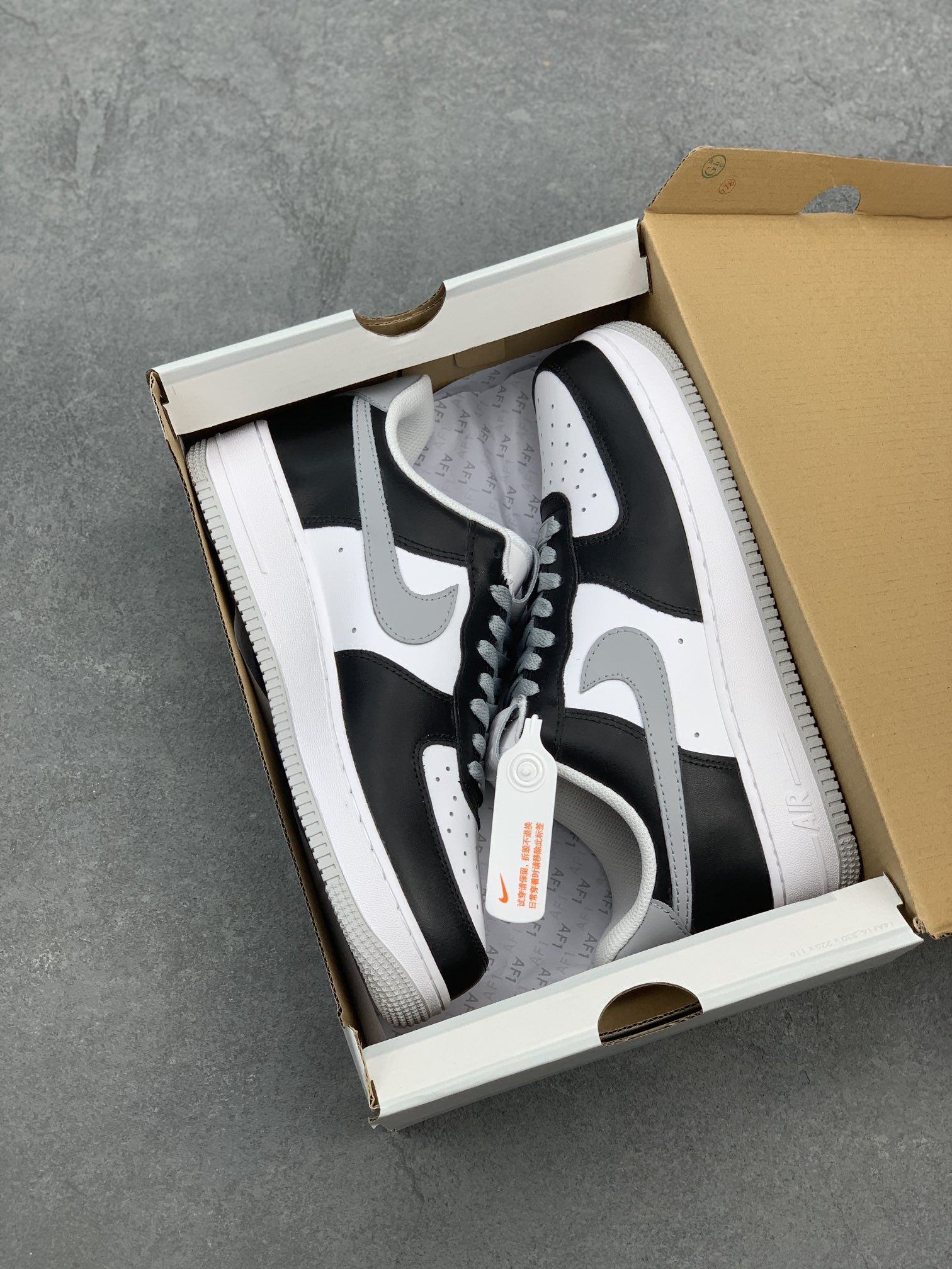 Nike Air Force 1 Low White Black Grey Casual Sneakers FD9065-100 10 i1661539372 510 8