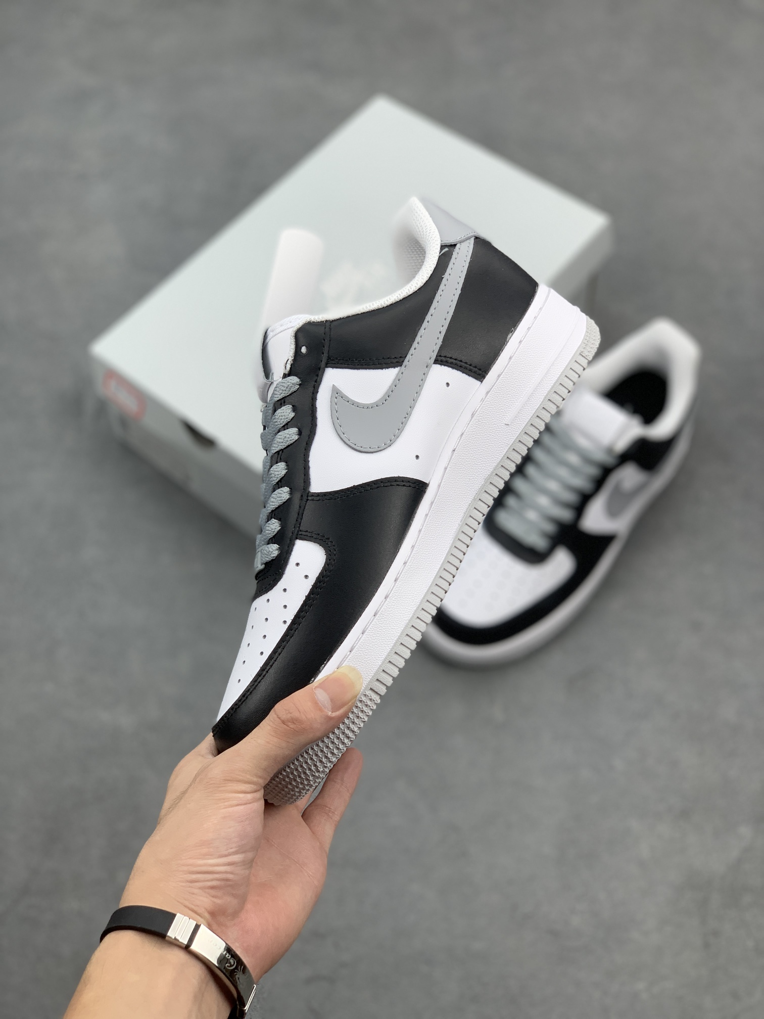 Nike Air Force 1 Low White Black Grey Casual Sneakers FD9065-100 4 i1661539372 6991 2