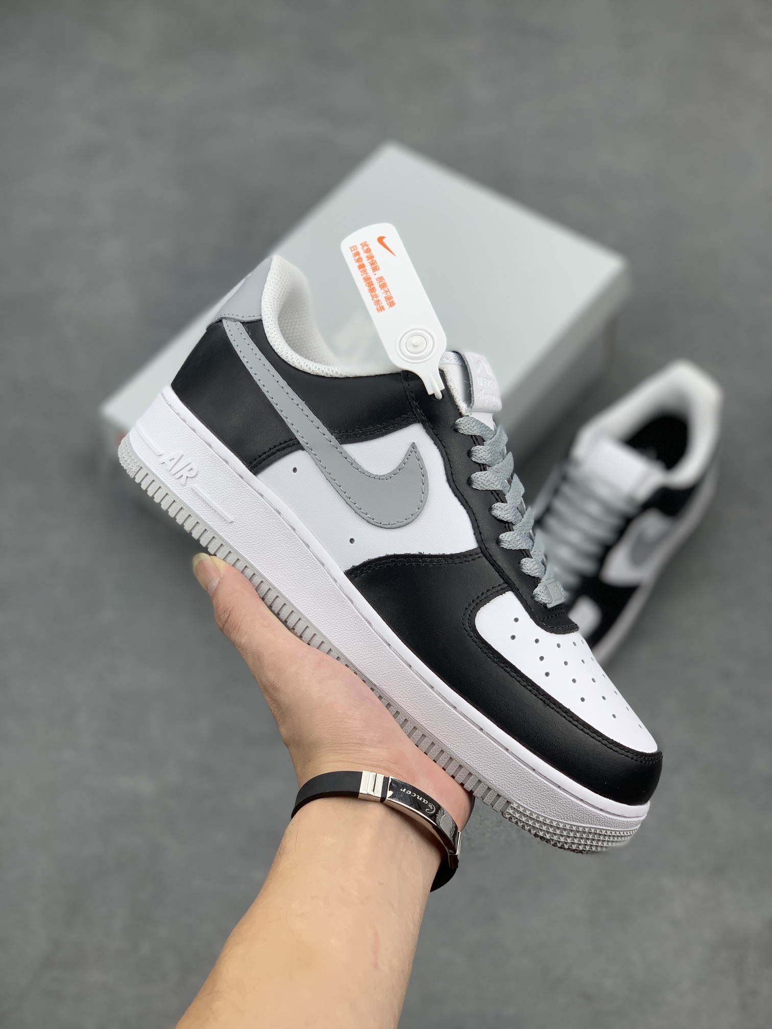 Nike Air Force 1 Low White Black Grey Casual Sneakers FD9065-100 2 i1661539372 7874 0