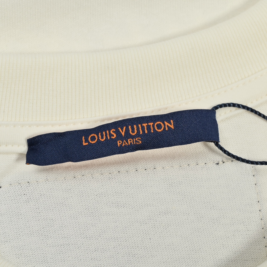 Louis Vuitton/路易威登 20ss 小飞机徽标logo印花短袖